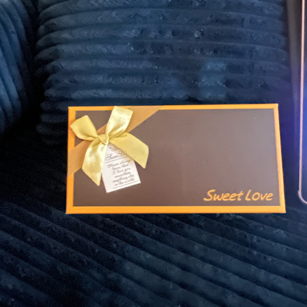 Sweet Love Gift Box with Yellow Bow